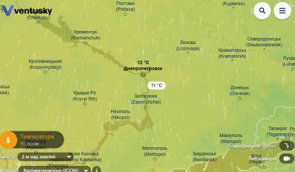 Погода в Днепре