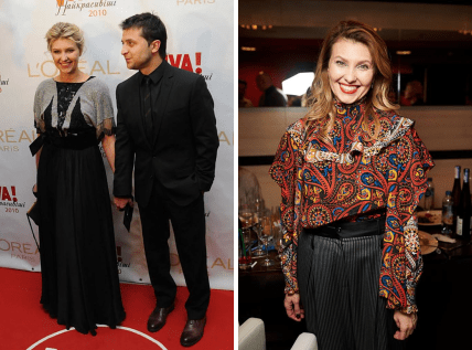 Елена Зеленская в молодости