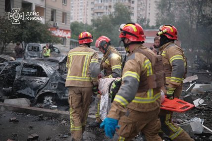 Последствия удара РФ по Киеву 6.07.2026