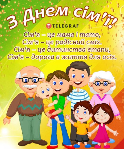 Листівки з Днем сім’ї 2022