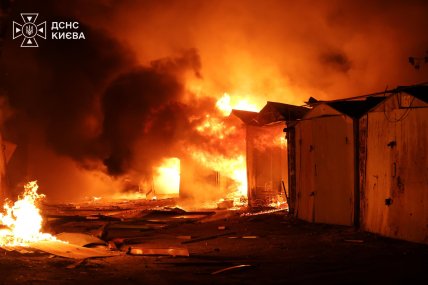 Наслідки удару РФ по Києву 8.08.2026