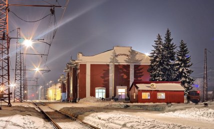 Железнодорожный вокзал Синельниково — как выглядел раньше