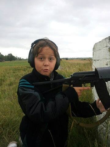 христина залужна у дитинстві