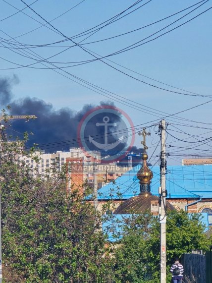 Пожежа на "Азовсталі" в Маріуполі