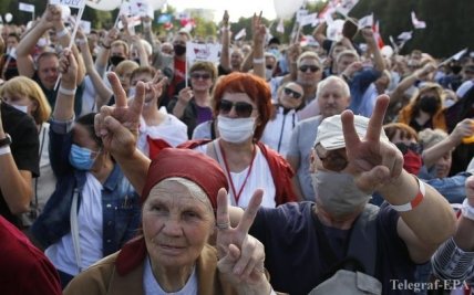 Митинг в Минске 30.07.2020