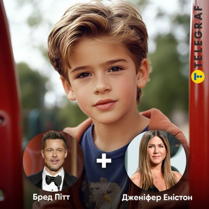 Каким мог быть сын Дженнифер Энистон и Брэд Питт