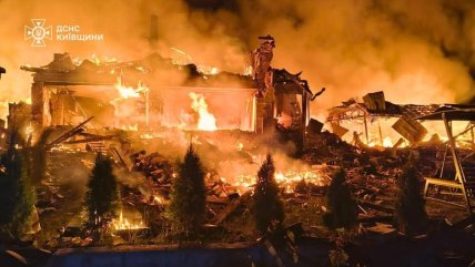 Наслідки удару РФ по Київській області 8.08.2026