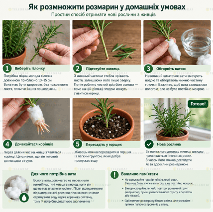 Как размножить розмарин дома