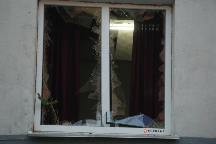 Последствия ракетного удара по Киеву 31.12.2022 — гостиница в Соломенском районе