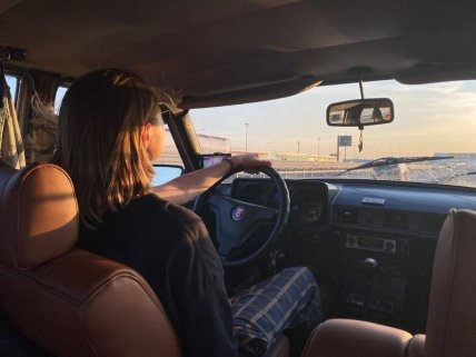 Діана Шпак за кермом