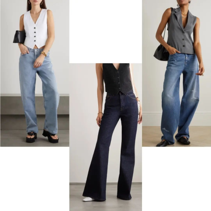 Как и с чем носить жилет летом 2023 - фото