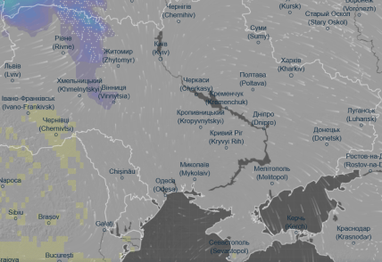Погодна карта 14 грудня 2025
