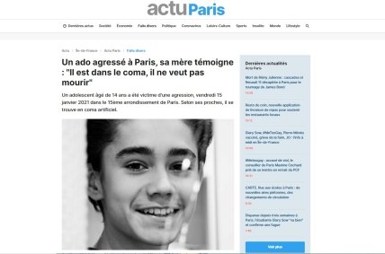 Французские СМИ следят за событиями вокруг нападения на украинца Юрия