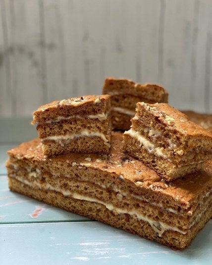 Простий торт зі звичайних продуктів