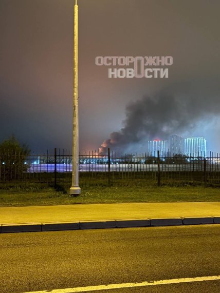 Пожежа у Кремль в Ізмайлово 13.05.2026