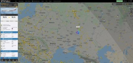 Полет Ил-96-300 ПУ 15 декабря