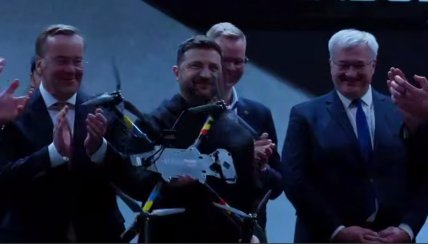 Дрон зі спільного виробництва України та Німеччини