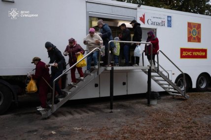 Отключение света в Шостке/ГСЧС Сумщины