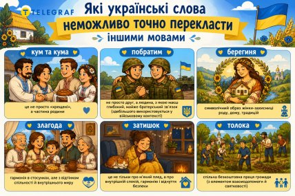 Какие украинские слова не имеют прямых аналогов в других языках