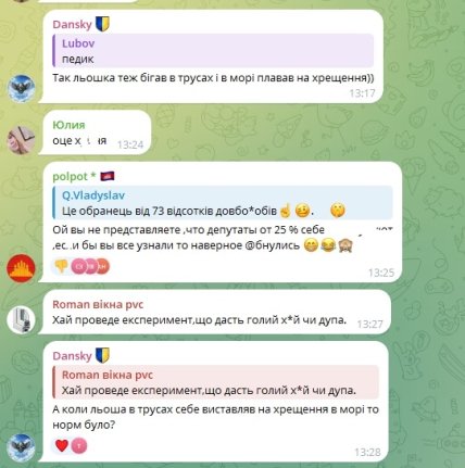 Коментарі користувачів