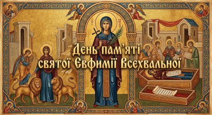 День памяти святой Евфимии Всехвальной