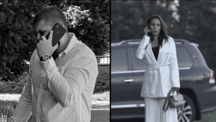 Катерина Кива та Денис Верещака