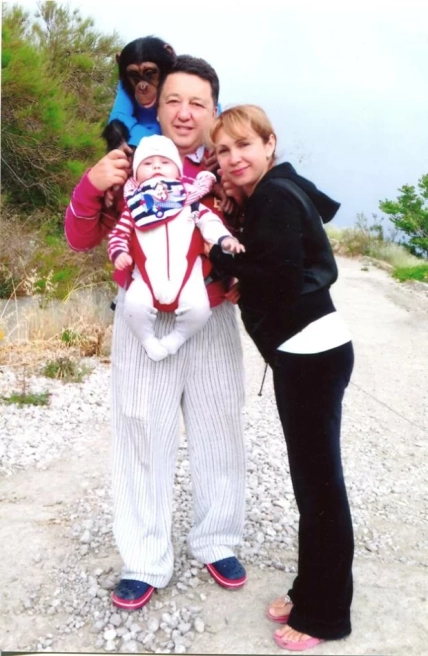 Олександр Фельдман із дружиною Валерією