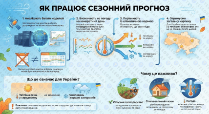 Що таке сезонний прогноз