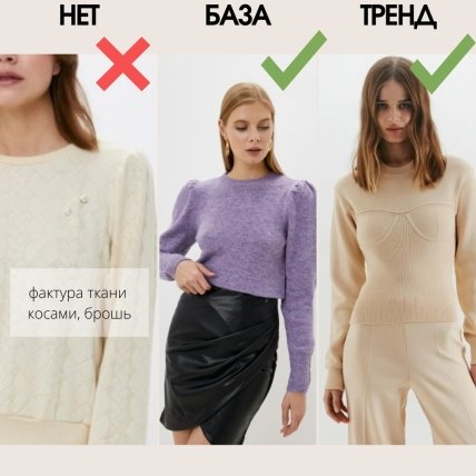 Антитренды и тренды в трикотаже 2022