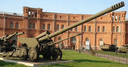 Радянська причіпна гармата "Гіацинт-Б"