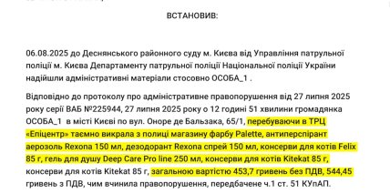 Судовий документ