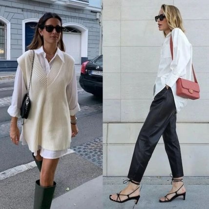 Образы с белой рубашкой