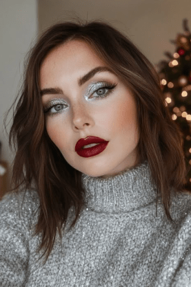 Який макіяж зробити на Новий рік, ідеї 2026, тренди