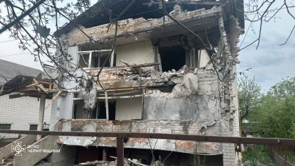 Последствия атаки на Чернигов 18 мая