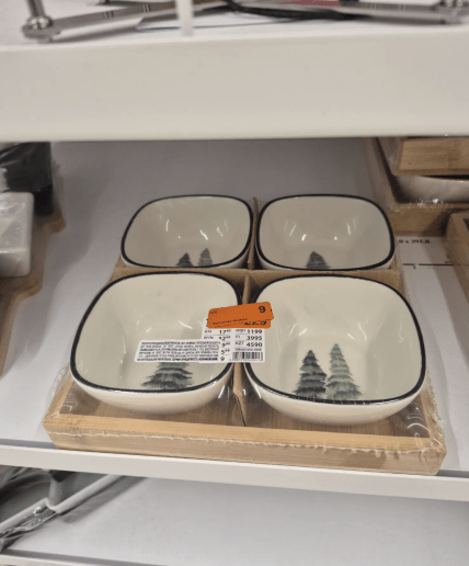 Посуда по акции в Sinsay