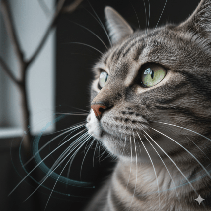 кіт, вуса, вібриси