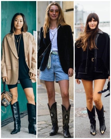 Стильные образы с ковбойками