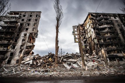 Бородянка після звільнення у 2022