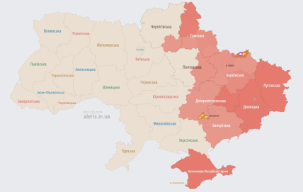 тревога украина