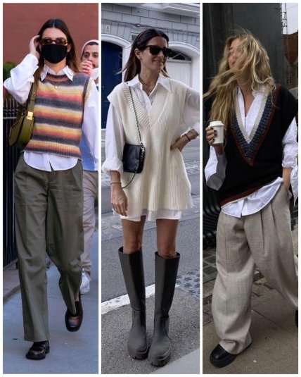 С чем носить рубашку оверсайз