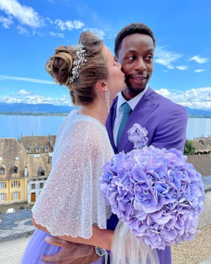 Еліна Світоліна та Гаель Монфіс