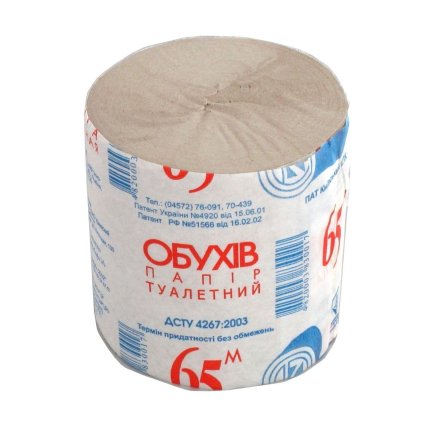 Туалетний папір Обухів