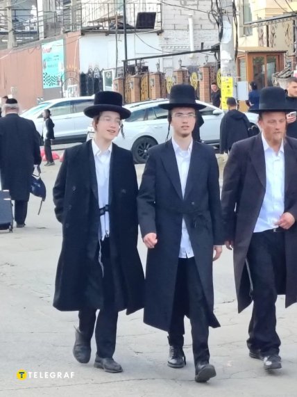 Хасиды в Умани