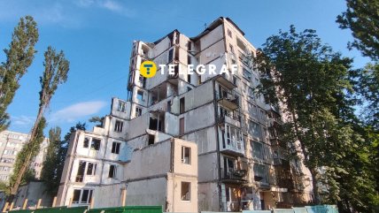 Зруйнований будинок на вулиці Василя Кучера, 2А