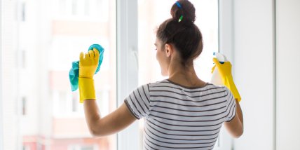 Як помити вікна без розводів