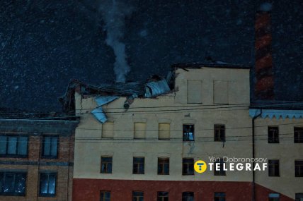 Фабрика Рошен в Киеве, разрушение от удара РФ 24.01.2026