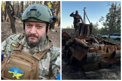 Михаил Добкин в военной форме