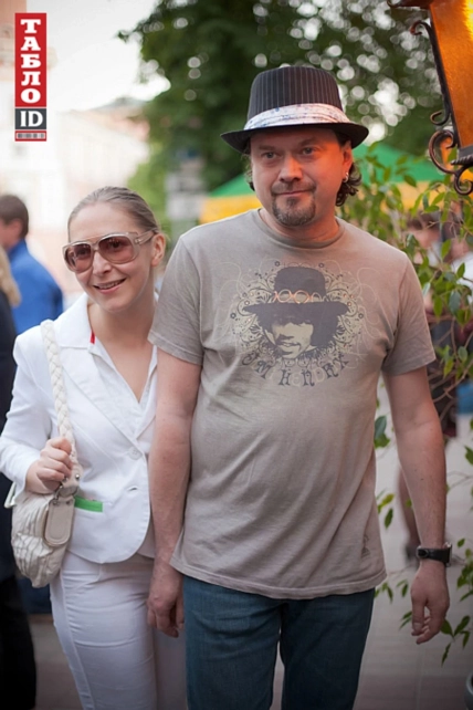 Остап Ступка с Ириной Отец