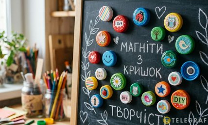 магниты с пластиковых крышек