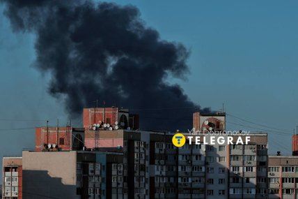 Дим накрив деякі райони Києва